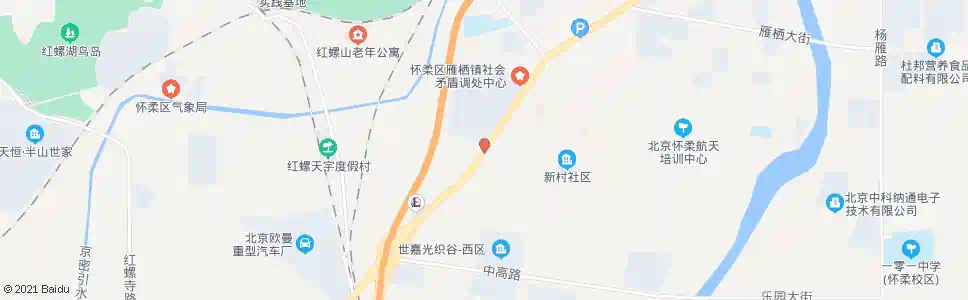北京雁栖镇南口_公交站地图_北京公交_妙搜公交查询2025