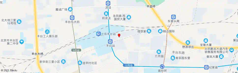 北京三环新城_公交站地图_北京公交_妙搜公交查询2025