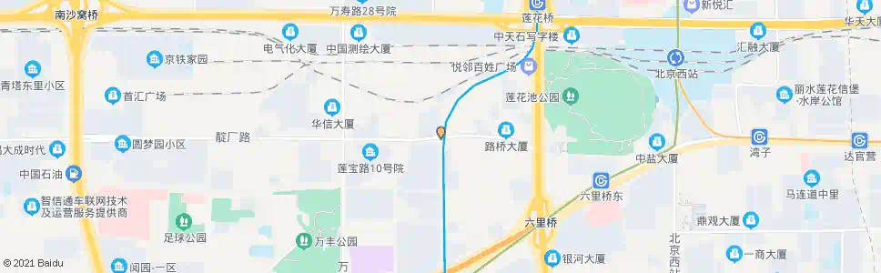 北京莲怡园东路_公交站地图_北京公交_妙搜公交查询2025