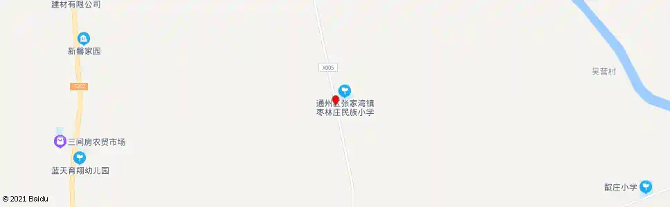 北京枣林庄小学_公交站地图_北京公交_妙搜公交查询2025