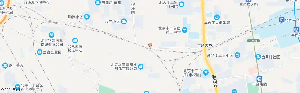 北京程庄路口东_公交站地图_北京公交_妙搜公交查询2025