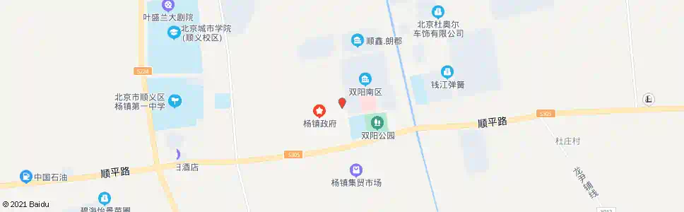 北京杨镇派出所_公交站地图_北京公交_妙搜公交查询2025