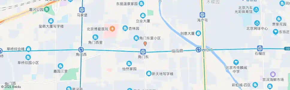 北京西马厂北口_公交站地图_北京公交_妙搜公交查询2025