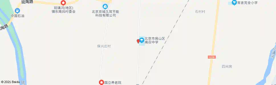 北京南召中学_公交站地图_北京公交_妙搜公交查询2025