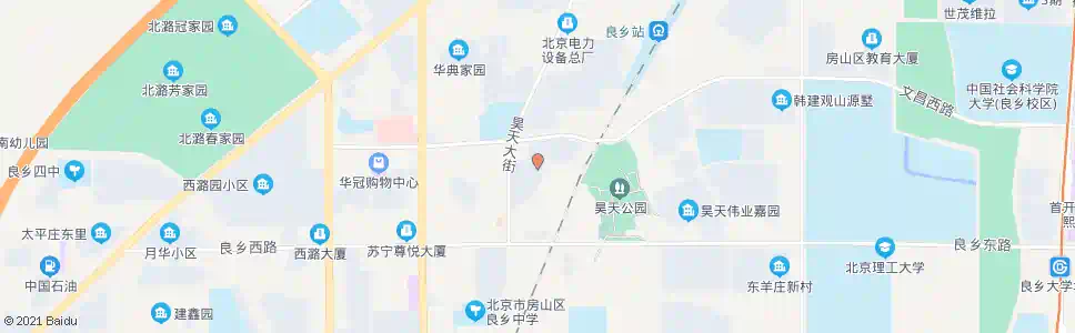 北京昊天温泉小区_公交站地图_北京公交_妙搜公交查询2025
