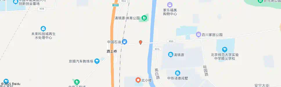 北京泗上东站_公交站地图_北京公交_妙搜公交查询2025