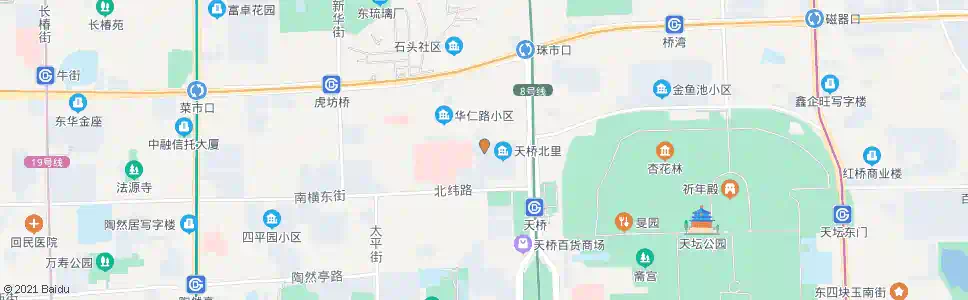 北京福长街北口_公交站地图_北京公交_妙搜公交查询2025