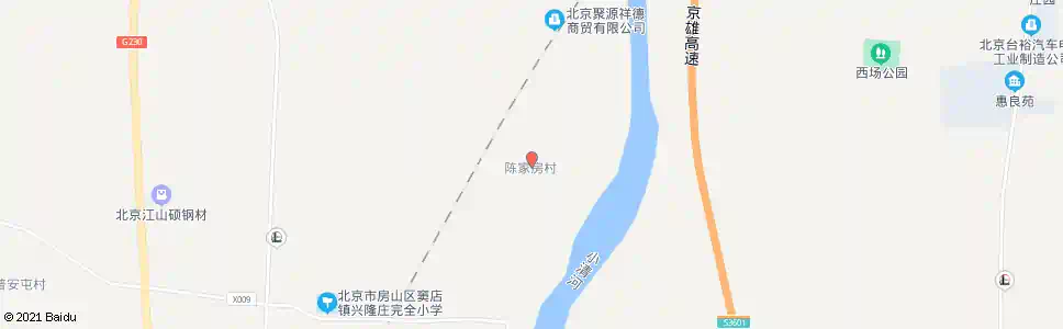 北京陈家房_公交站地图_北京公交_妙搜公交查询2025