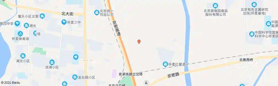 北京怀柔大屯村西_公交站地图_北京公交_妙搜公交查询2025
