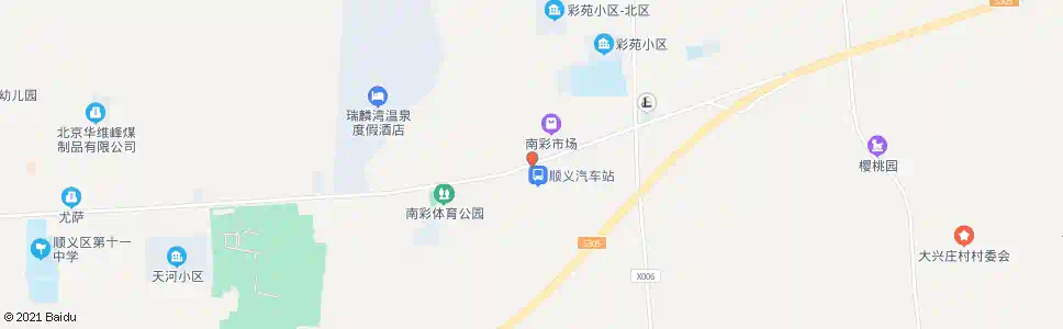 北京南彩汽车站_公交站地图_北京公交_妙搜公交查询2025