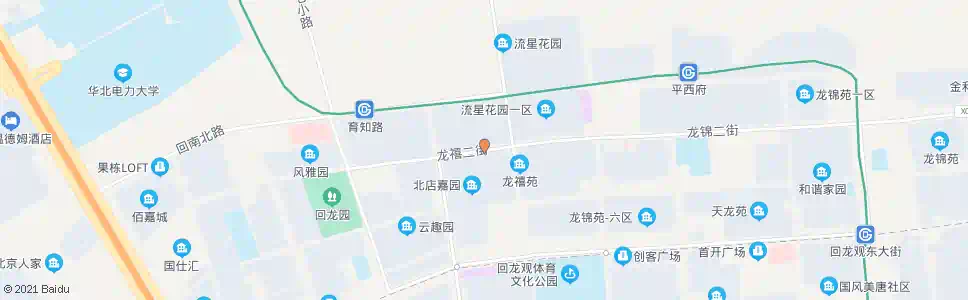 北京龙禧苑园三区北门_公交站地图_北京公交_妙搜公交查询2025