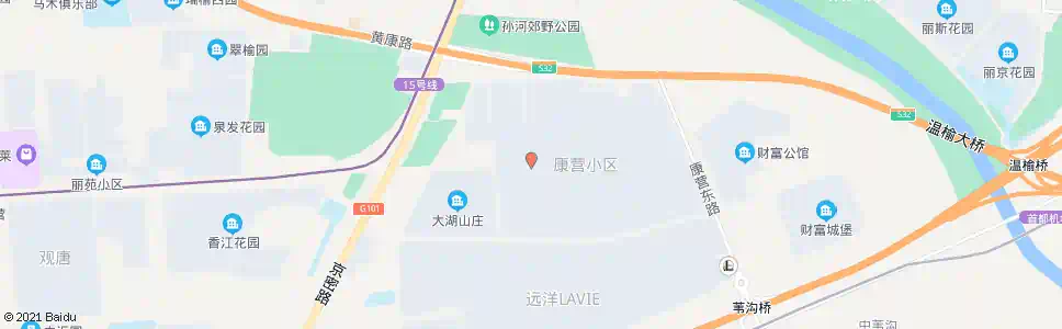 北京兰花苑东路南_公交站地图_北京公交_妙搜公交查询2025