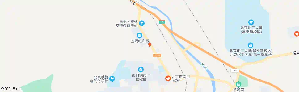 北京南口村西站_公交站地图_北京公交_妙搜公交查询2025