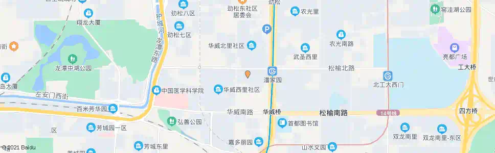 北京花梨砍地铁站_公交站地图_北京公交_妙搜公交查询2025