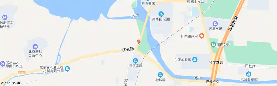 北京怀柔石厂_公交站地图_北京公交_妙搜公交查询2025