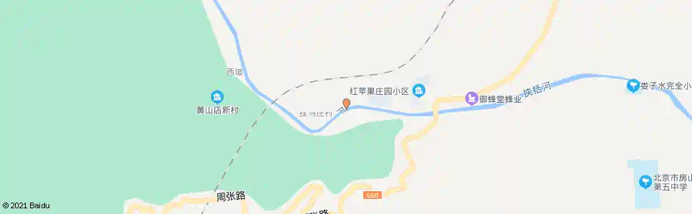 北京拴马庄村口_公交站地图_北京公交_妙搜公交查询2025