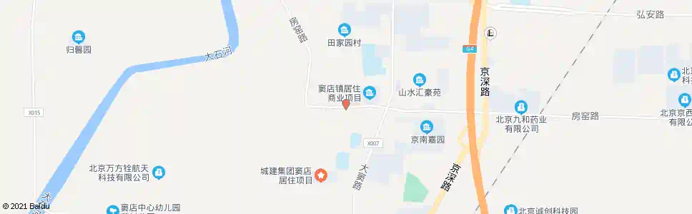 北京窦店卫生院_公交站地图_北京公交_妙搜公交查询2025