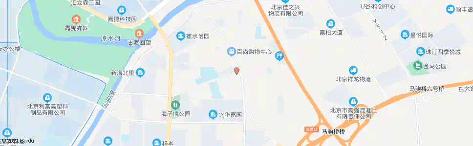 北京马驹桥商业街_公交站地图_北京公交_妙搜公交查询2025