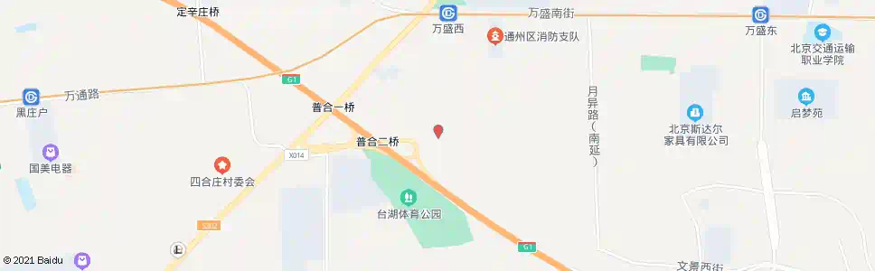 北京铺头市场_公交站地图_北京公交_妙搜公交查询2025