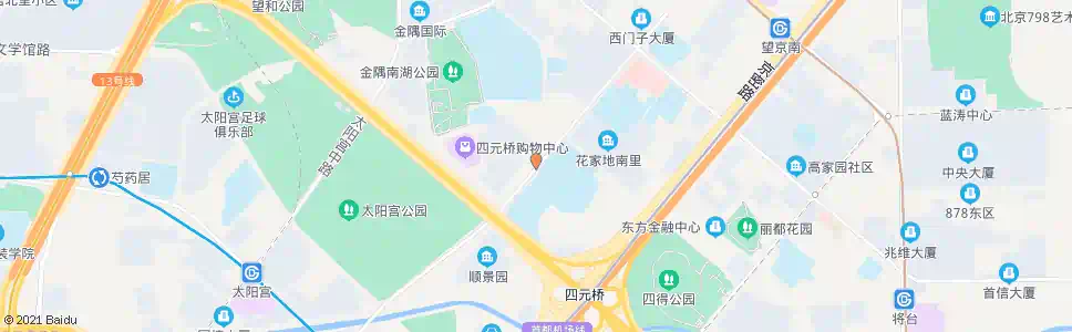 北京阜通东大街西口_公交站地图_北京公交_妙搜公交查询2025