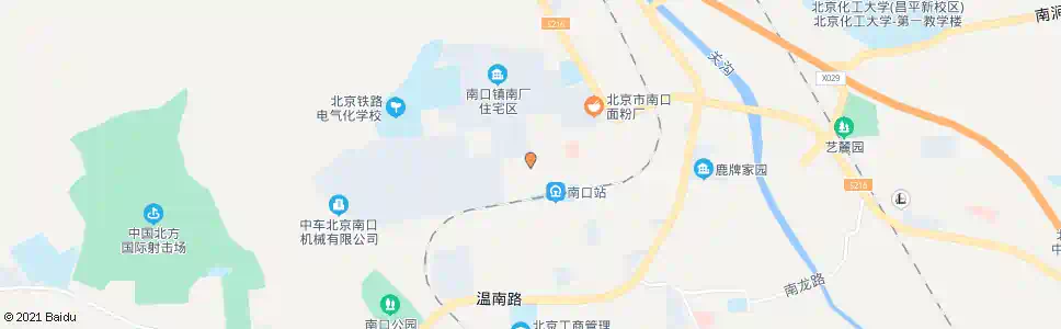 北京南召路口北_公交站地图_北京公交_妙搜公交查询2025