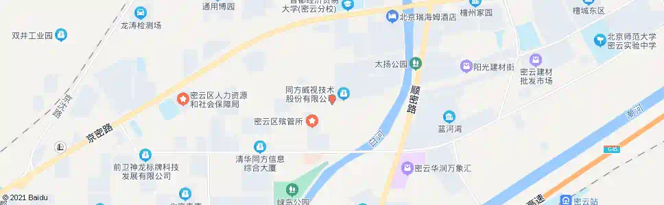 北京密云驾校_公交站地图_北京公交_妙搜公交查询2025