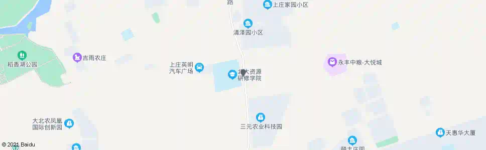 北京上庄镇南站_公交站地图_北京公交_妙搜公交查询2025