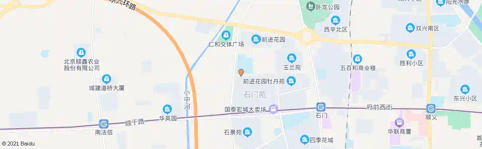 北京顺义二中_公交站地图_北京公交_妙搜公交查询2025
