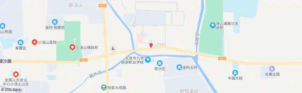 北京九华山庄_公交站地图_北京公交_妙搜公交查询2025