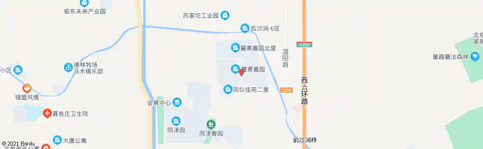 北京前沙涧村_公交站地图_北京公交_妙搜公交查询2025