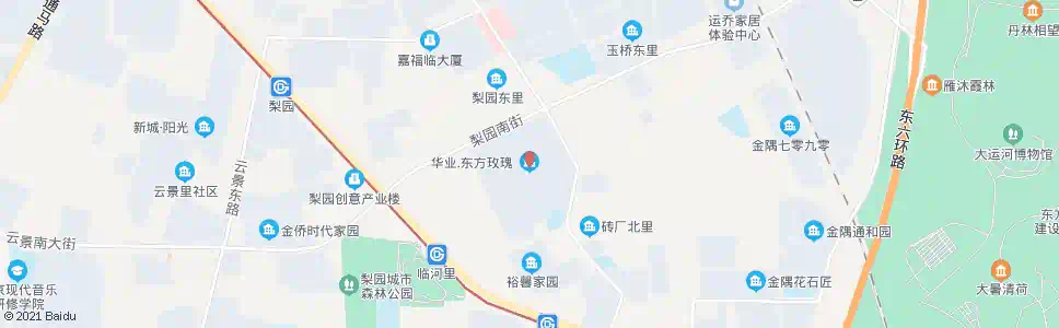 北京临河里东方玫瑰_公交站地图_北京公交_妙搜公交查询2025
