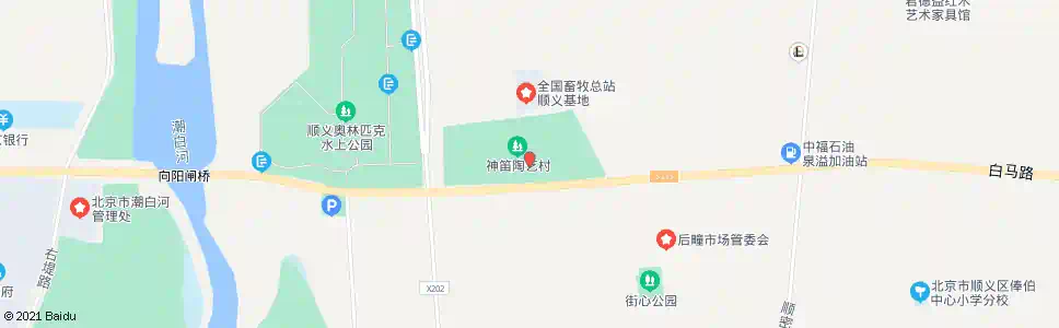 北京三高科技园_公交站地图_北京公交_妙搜公交查询2025