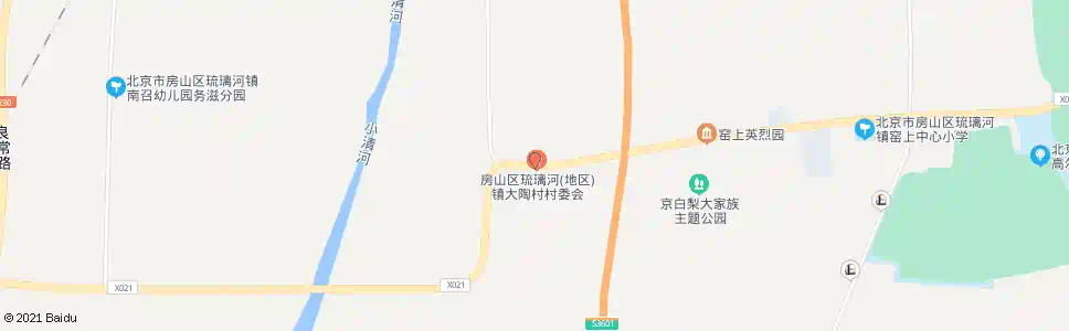 北京大陶村_公交站地图_北京公交_妙搜公交查询2025