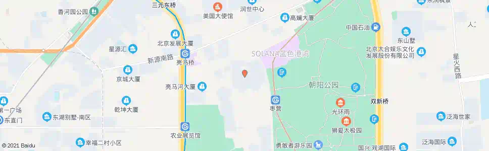 北京枣营北里_公交站地图_北京公交_妙搜公交查询2025