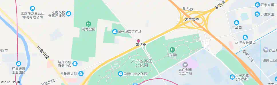 北京博大中路_公交站地图_北京公交_妙搜公交查询2025
