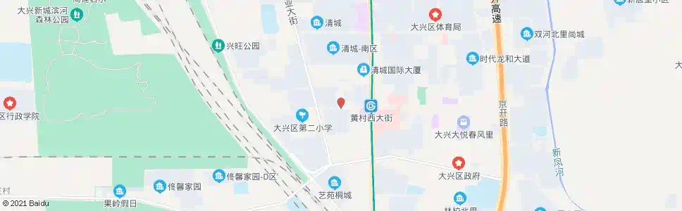 北京怡兴园_公交站地图_北京公交_妙搜公交查询2025
