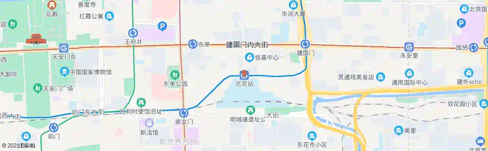北京二号_公交站地图_北京公交_妙搜公交查询2025