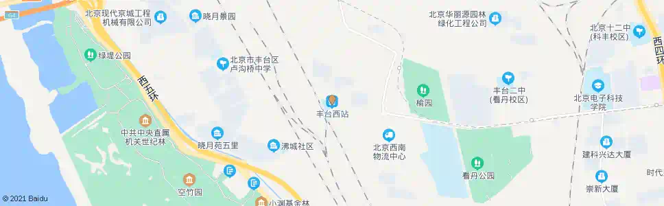 北京丰台西站_公交站地图_北京公交_妙搜公交查询2025