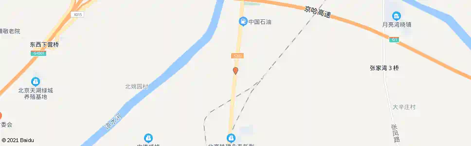 北京齐善庄_公交站地图_北京公交_妙搜公交查询2025