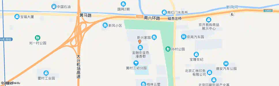 北京金色漫香郡北门_公交站地图_北京公交_妙搜公交查询2025