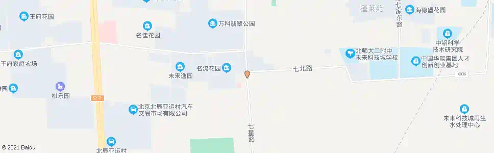 北京七星街_公交站地图_北京公交_妙搜公交查询2025