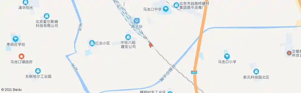 北京下念头村_公交站地图_北京公交_妙搜公交查询2025