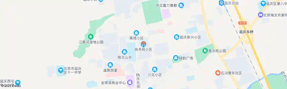 北京尚书苑小区东门_公交站地图_北京公交_妙搜公交查询2025