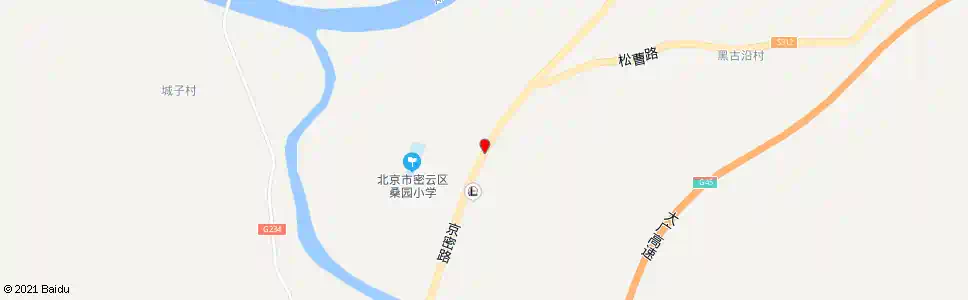 北京桑园中学_公交站地图_北京公交_妙搜公交查询2025