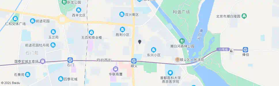 北京幸福东街_公交站地图_北京公交_妙搜公交查询2025