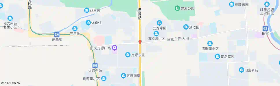 北京集贤桥_公交站地图_北京公交_妙搜公交查询2025