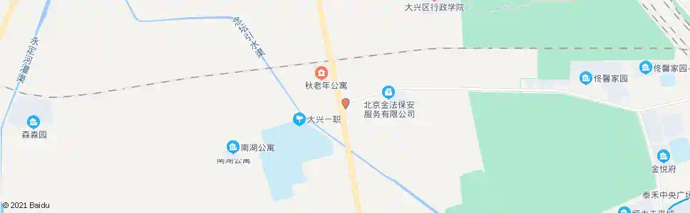 北京大兴一职路口_公交站地图_北京公交_妙搜公交查询2025