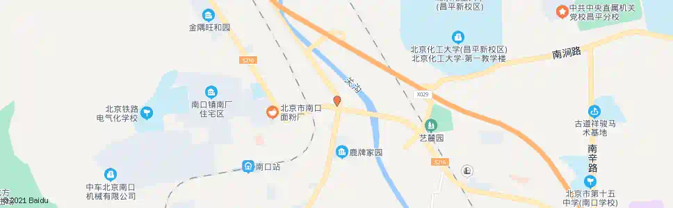 北京郭上坡村南口_公交站地图_北京公交_妙搜公交查询2025