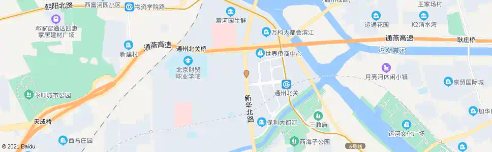 北京皇木场村北_公交站地图_北京公交_妙搜公交查询2025