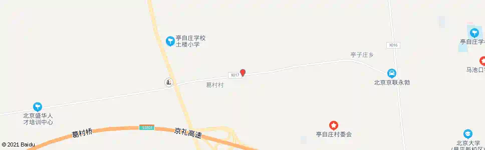 北京葛村东_公交站地图_北京公交_妙搜公交查询2025